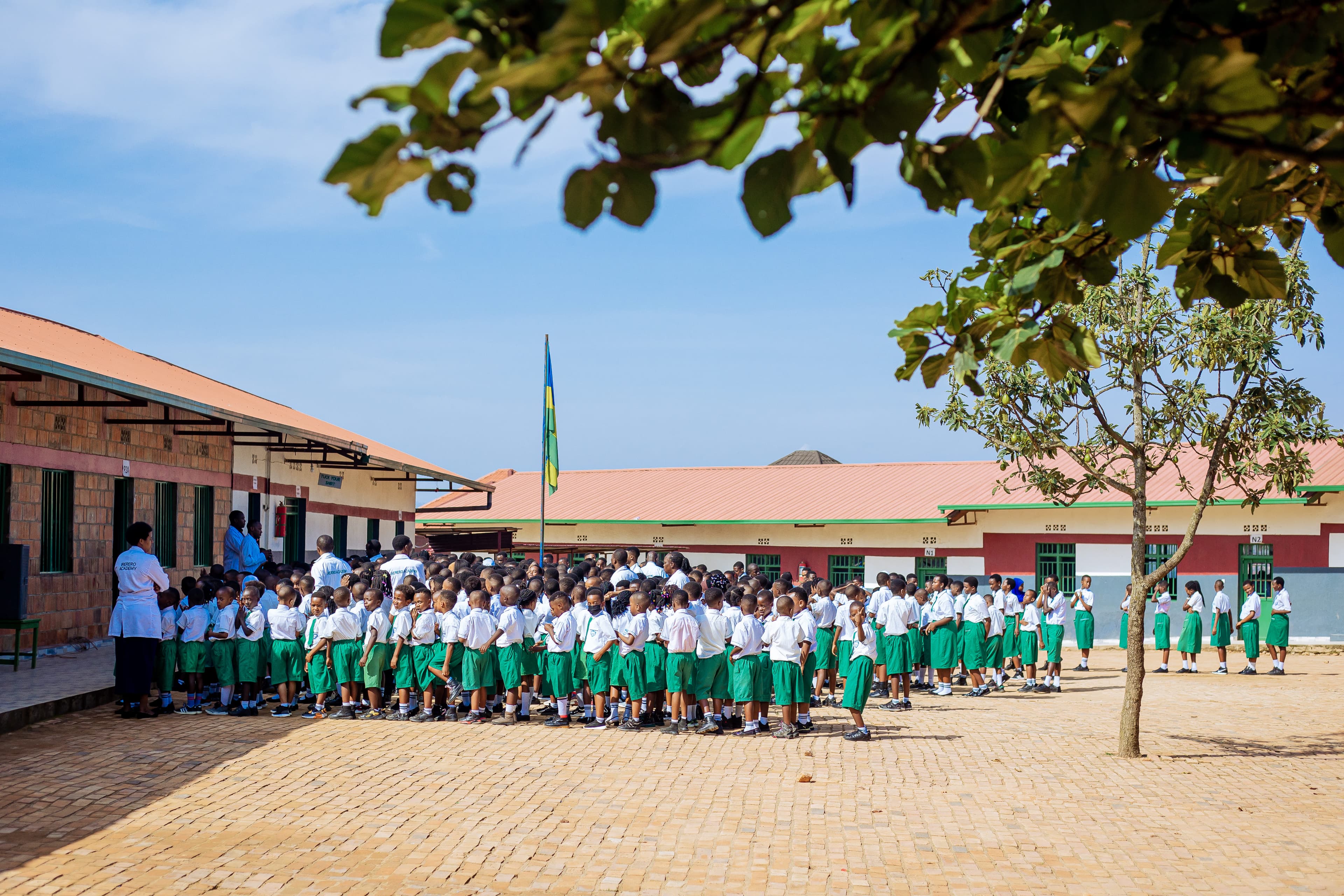 Irerero Academy morning assembly
